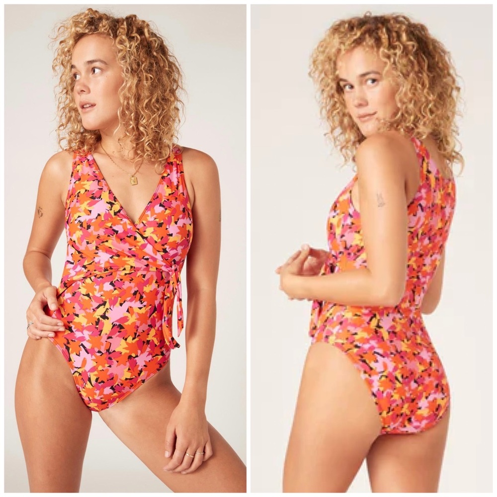 Modibodi Swimwear Recycled Wrap One Piece